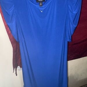MSK Women's Vibrant Blue Blouse